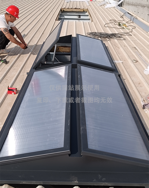 兰州王老吉生产车间府谷排烟天窗