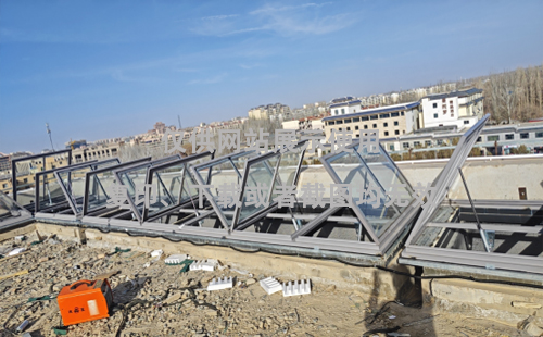 敦煌博物馆府谷排烟天窗