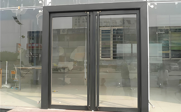 府谷玻璃地弹门