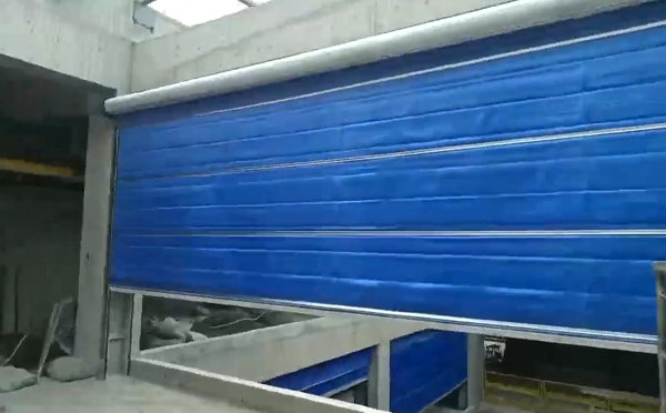 大型物流园区完成府谷防火门整体安装工程