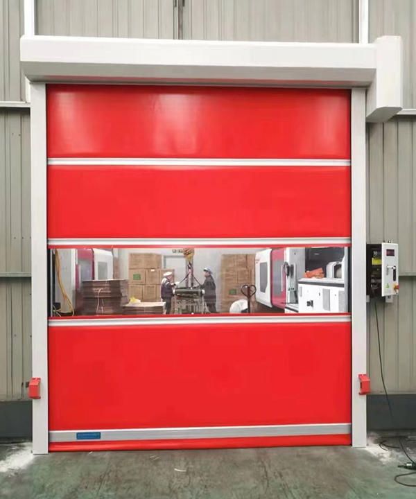 府谷快速府谷卷帘门提升电子制造厂房分区管理效率